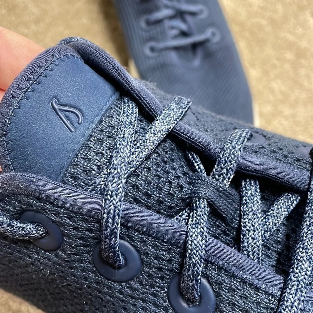 Allbirds Men's Tree Runners Marine Blue (White Sole) size 11 - Picture 14 of 15